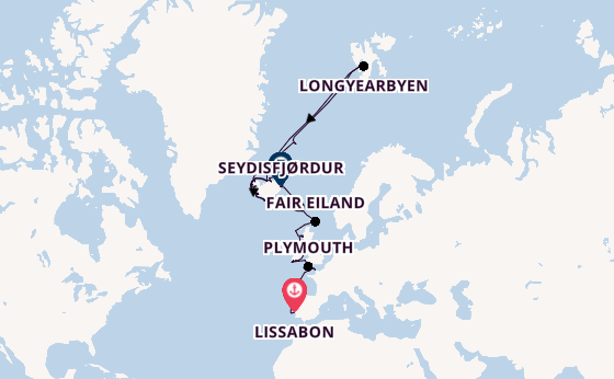Britse Eilanden vanaf Lissabon, Portugal met de Seabourn Pursuit