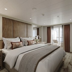 Come aboard the Seven Seas Prestige and discover one of 52 cabin categories on a total of 11 decks that can accommodate 850 passengers. Choose your dream cabin and feel at home on board the Seven Seas Prestige!