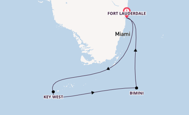 Caribbean vanaf Fort Lauderdale, Verenigde Staten met de Celebrity Reflection