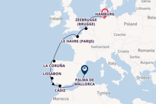 Cruise met TUI Cruises naar Lissabon
