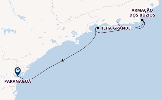 Brasilien ab Rio de Janeiro, Brasilien auf der MSC Musica