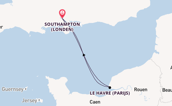 Engeland vanaf Southampton (Londen), Engeland met de Freedom of the Seas