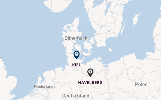 Elbe ab Berlin-Spandau, Deutschland auf der MS Sans Souci