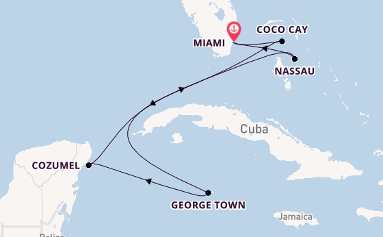 Caribbean from Australia with the Celebrity Beyond