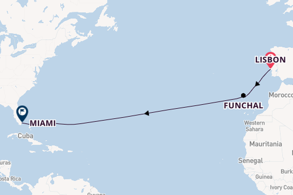 Transatlantic from Lisbon, Portugal with the Ilma