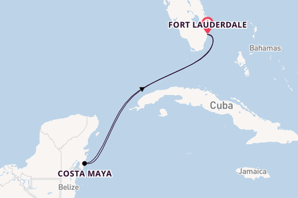 Westelijke Caraïben vanaf Fort Lauderdale, Verenigde Staten met de Brilliance of the Seas