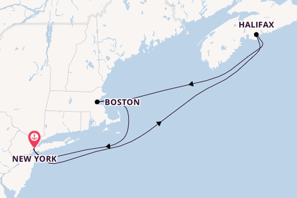 USA Ostküste ab New York auf AIDAluna