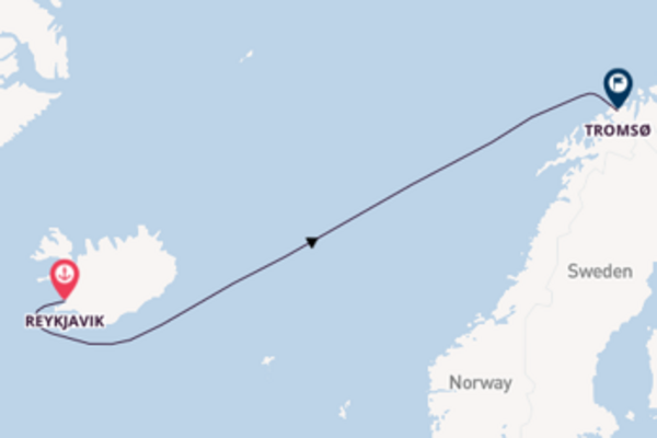 Cruise met Ponant naar het romantische Tromsø