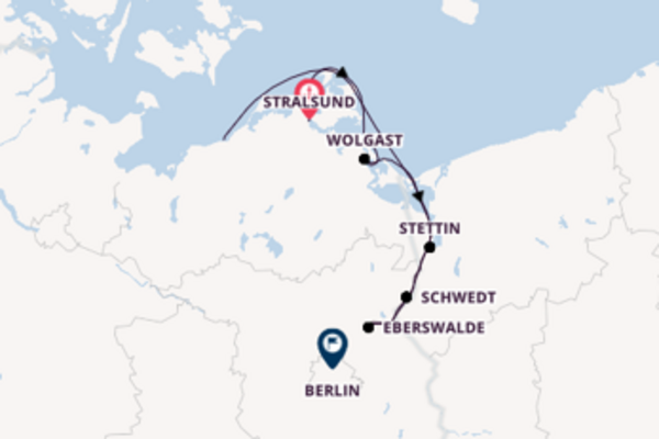 MS Princess - Mit Rad & Schiff von Stralsund nach Berlin