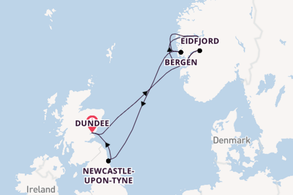 8 day cruise from Dundee