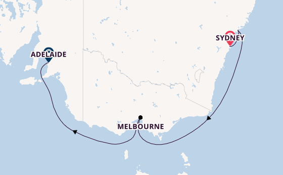 Australia from Sydney, Australia with the Crown Princess