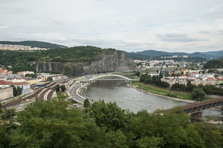 Elbe ab Prag, Tschechien auf der MS Elbe Princesse