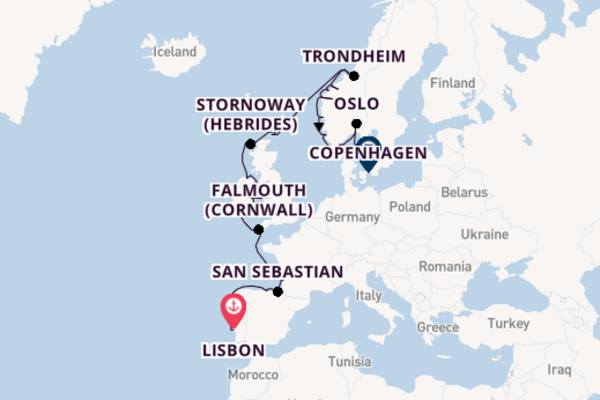 Sailing with Silversea from Lisbon to Copenhagen