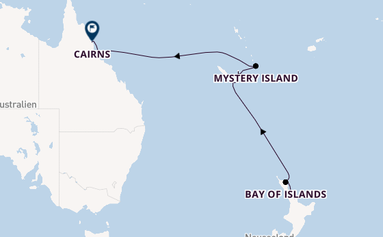 Australien und Neuseeland ab Auckland, Neuseeland auf der Artania