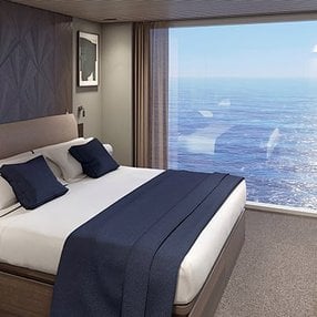 Kommen Sie an Bord der undefined und entdecken Sie eine der 121 Kabinenkategorien auf insgesamt 16 Decks die für 3571 Passagiere Platz bieten. Wählen Sie Ihre Traumkabine und fühlen Sie sich auf Ihrer Kreuzfahrt an Bord der undefined wie Zuhause!
