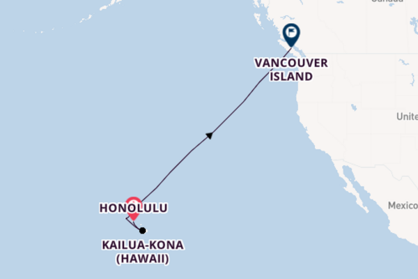 Sailing to Vancouver Island from Honolulu