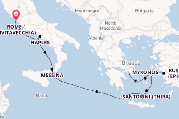 Greek Isles Fly Cruise