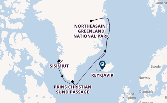 Arctica vanaf Kangerlussuaq, Groenland met de HANSEATIC spirit