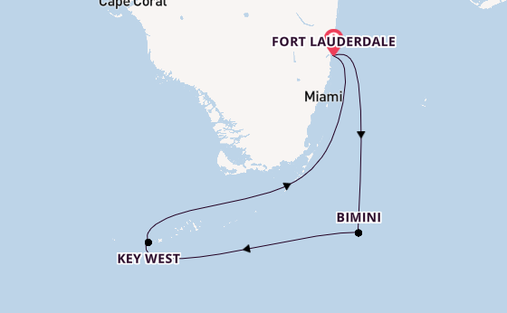 Caribbean vanaf Fort Lauderdale, Verenigde Staten met de Celebrity Reflection