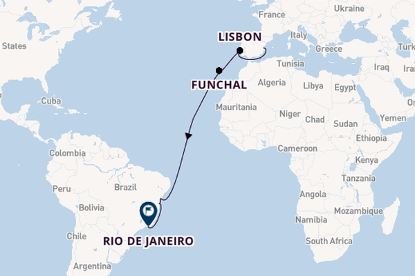 Transatlantic from Valencia, Spain with the MSC Musica