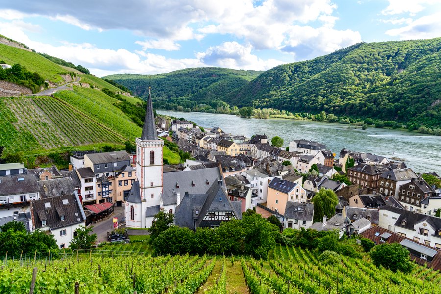 Rhein ab Köln, Deutschland auf der MS Classica