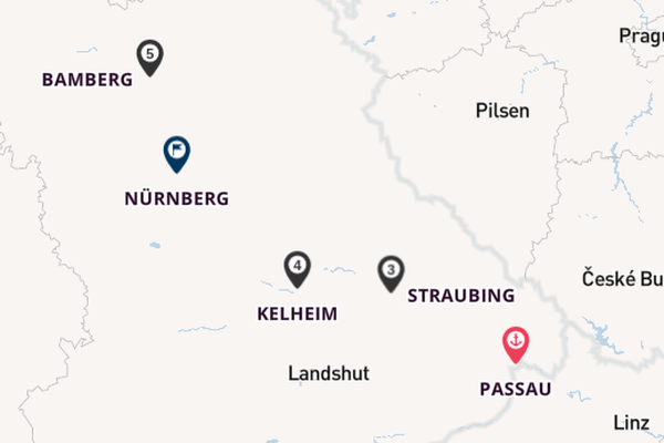 Donau ab Passau auf der Adora