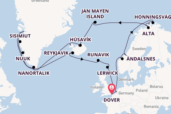 London, Iceland & Greenland