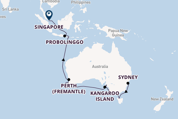 Australia from Sydney, Australia with the Seabourn Quest