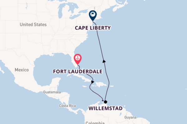 Cruise in 11 dagen naar Cape Liberty met Celebrity Cruises