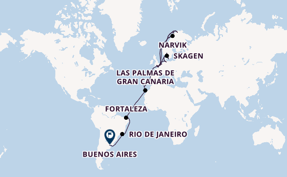 Transatlantic from Southampton, England with the Majestic Princess
