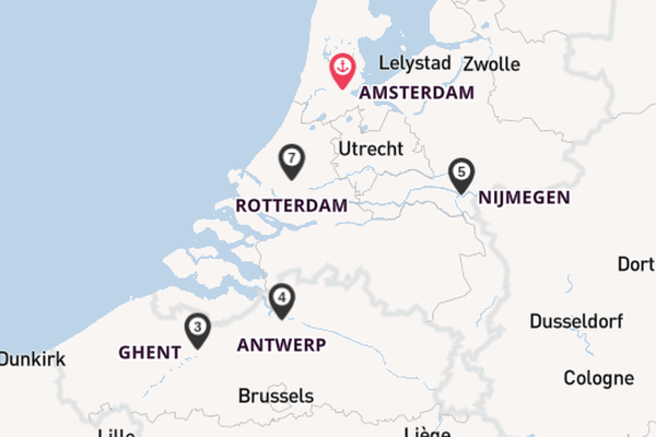 Waal from Amsterdam, Netherlands with the AmaSiena