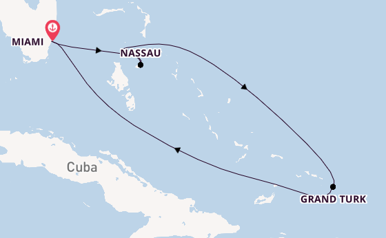 Caribbean vanaf Miami, Verenigde Staten met de MSC Meraviglia