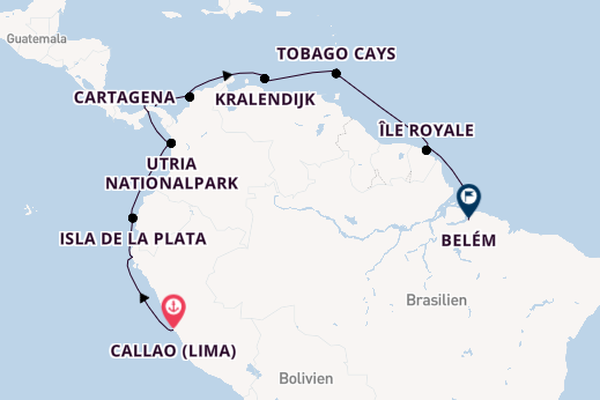 HANSEATIC inspiration – Expedition von den Anden bis zum Amazonas