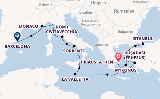 Cruise Waypoints