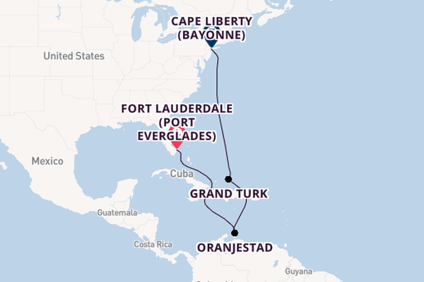 Caribbean from Fort Lauderdale (Port Everglades), Florida with the Celebrity Silhouette