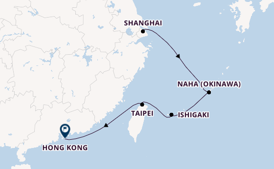 China from Shanghai, China with the Azamara Pursuit