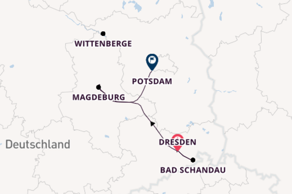 Dresden und Potsdam erkunden