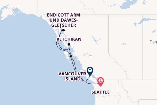 Geniet van het indrukwekkende Juneau met Celebrity Cruises
