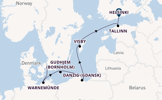 Luxury Baltic Treasure & Helsinki Stay