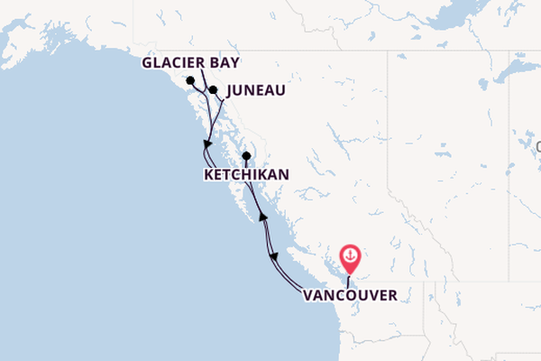 Koningsdam - Vancouver & Alaska: Waar avontuur en natuur samenkomen