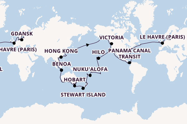 Azamara Journey of a Lifetime World Cruise
