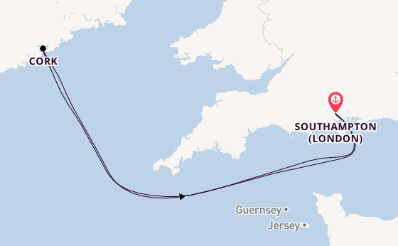British Isles from Southampton, England with the MSC Virtuosa