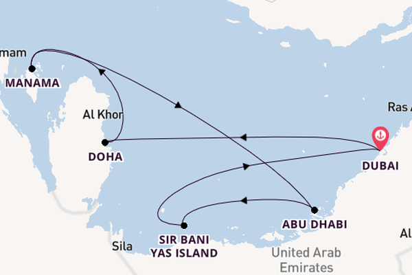 Dubai & The Enchanting Emirates With 5* Stay