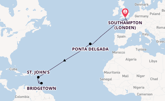 Zuidelijke Caraïben vanaf Southampton (Londen), Engeland met de MSC Meraviglia
