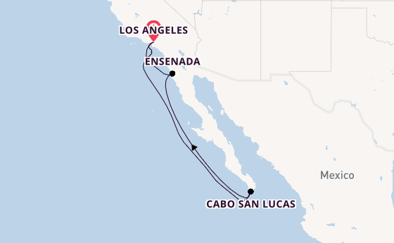 USA West Coast from Australia with the Ovation of the Seas