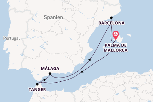 Mein Schiff Flow Wilkommensreise