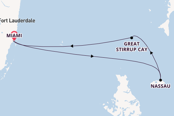 Caribbean from Miami, Florida with the Norwegian Viva