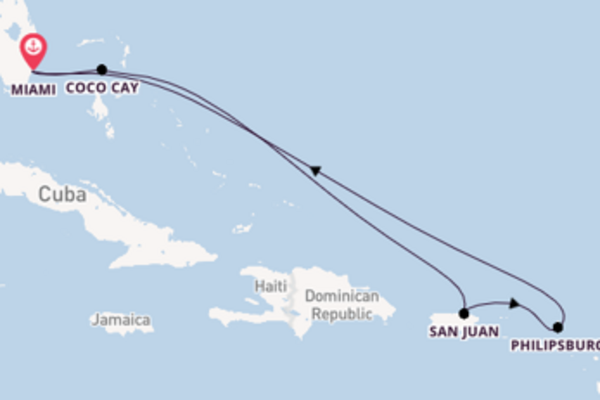 Cruise met Royal Caribbean naar San Juan