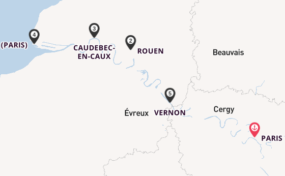 Seine ab Paris, Frankreich auf der VIVA BEYOND