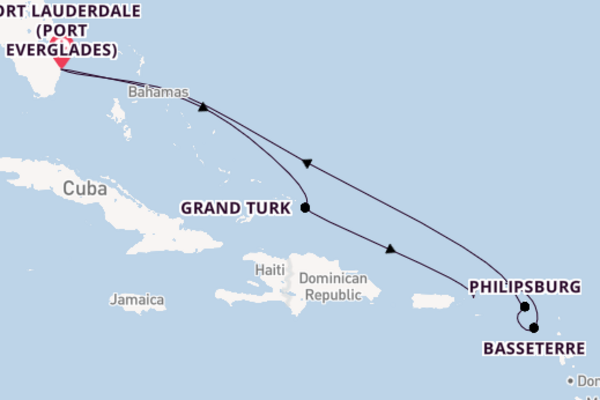 Caribbean from Fort Lauderdale (Port Everglades), Florida with the Freedom of the Seas